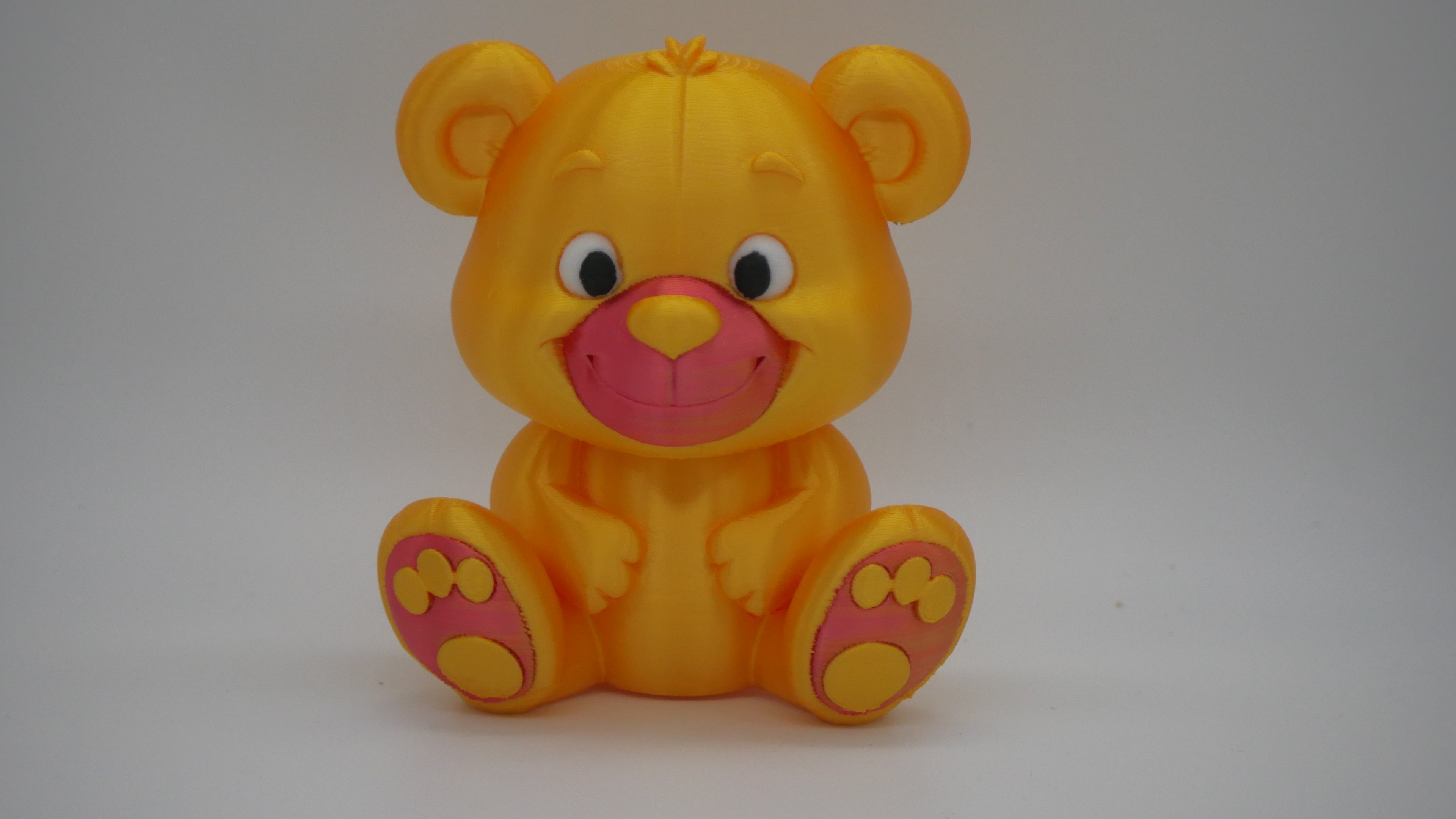 🐻✨😄 Engelbärt – Der goldene, lachende Glücksbär