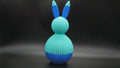 Japandi Osterhase (Geschenkfach) Azure/Blau