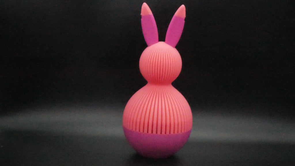 Japandi Osterhase (Geschenkfach) Rosa/Magenta