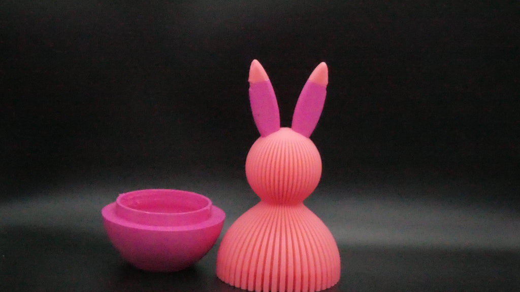Japandi Osterhase (Geschenkfach) Rosa/Magenta