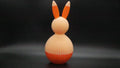 Japandi Osterhase (Geschenkfach) Peach / Orange