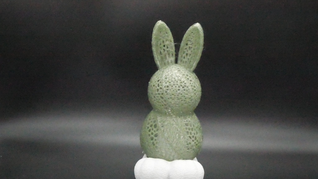 Osterhase Durchsichtiges Olivgrün
